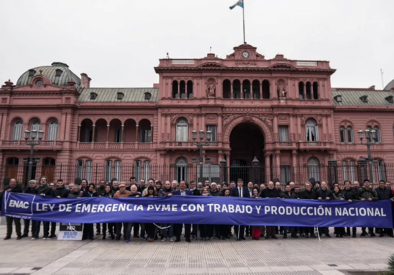 Por los cierres de miles de pymes, empresarios impulsan en el Congreso una ley de emergencia Por los cierres de miles de pymes, empresarios impulsan en el Congreso una ley de emergencia