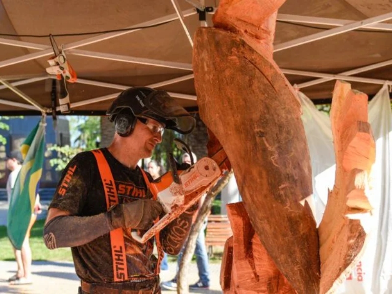 Sáenz Peña se prepara para recibir el Encuentro Internacional de Escultores Sáenz Peña se prepara para recibir el Encuentro Internacional de Escultores
