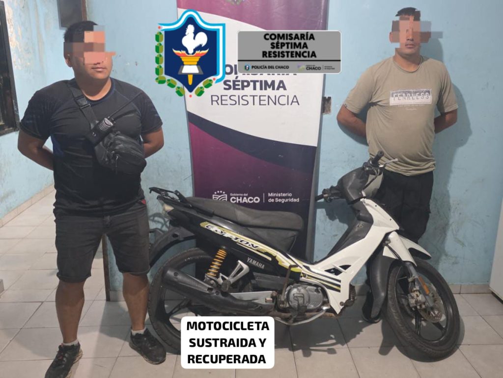 Recuperan una motocicleta robada hace casi seis años